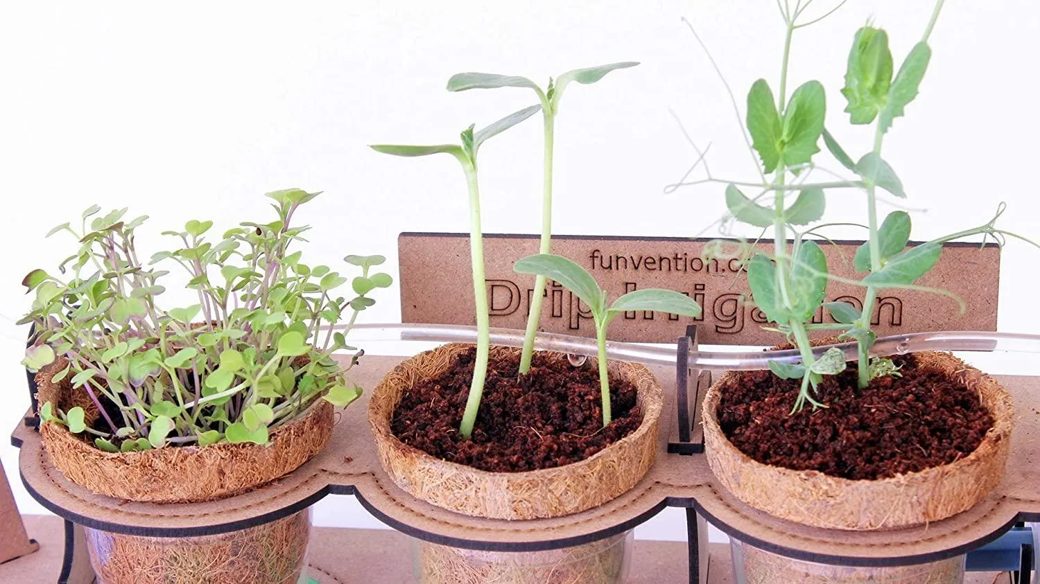 Funvention Garden Drip Irrigation Kit - Build, Plant, Grow, Harvest Water Saving Concept - STEM Learning Kit