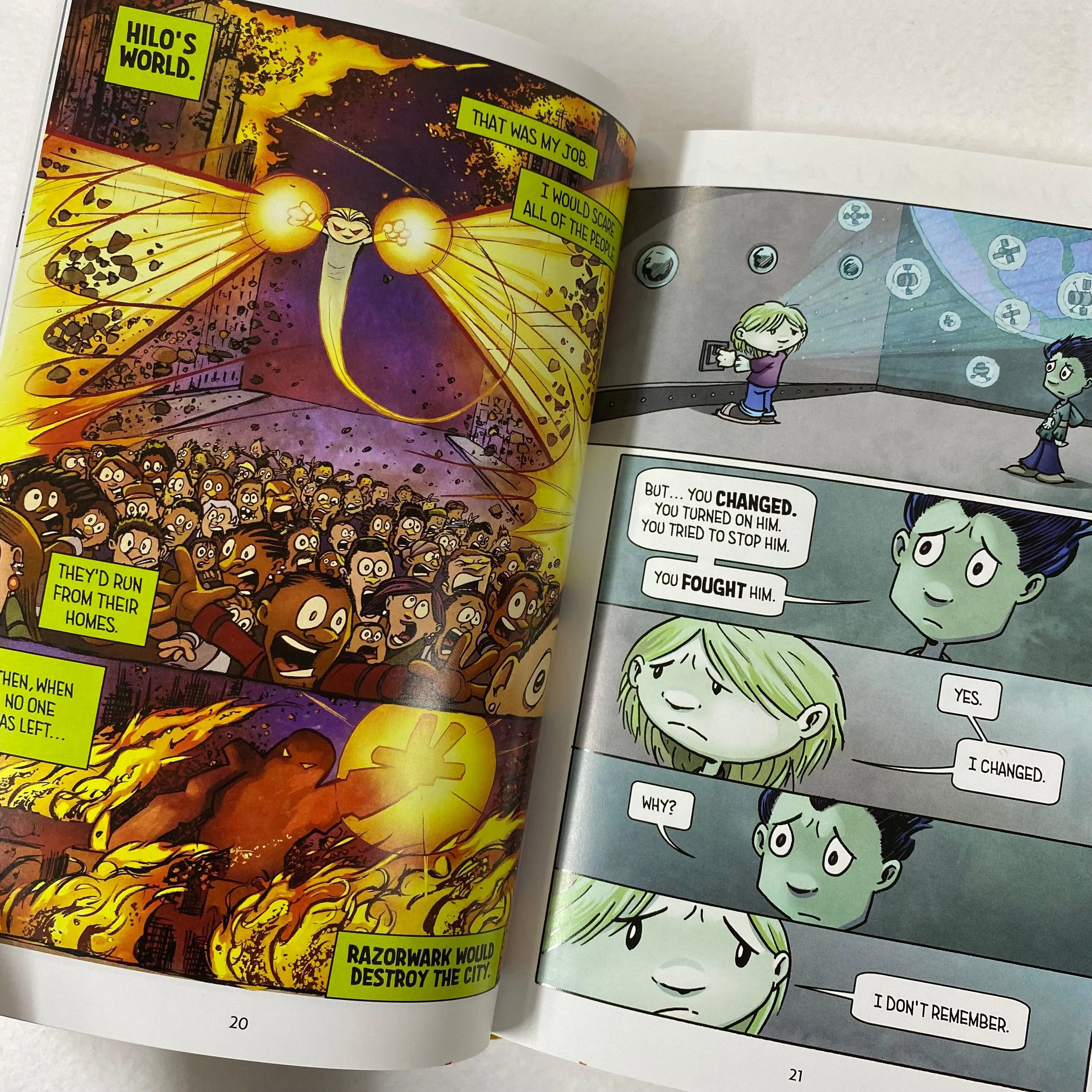 Hilo #3 - The Great Big Boom (Graphic Novel)