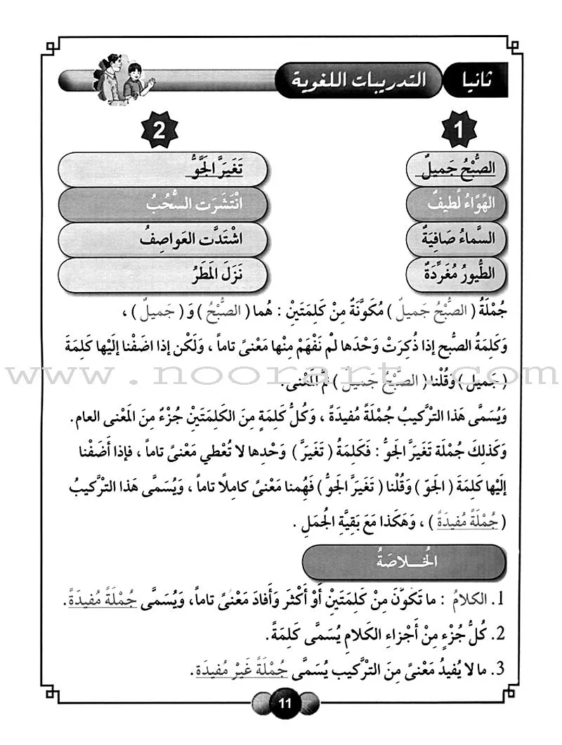 Horizons in the Arabic Language Workbook: Level 4 الآفاق في اللغة العربية كتاب التدريبات