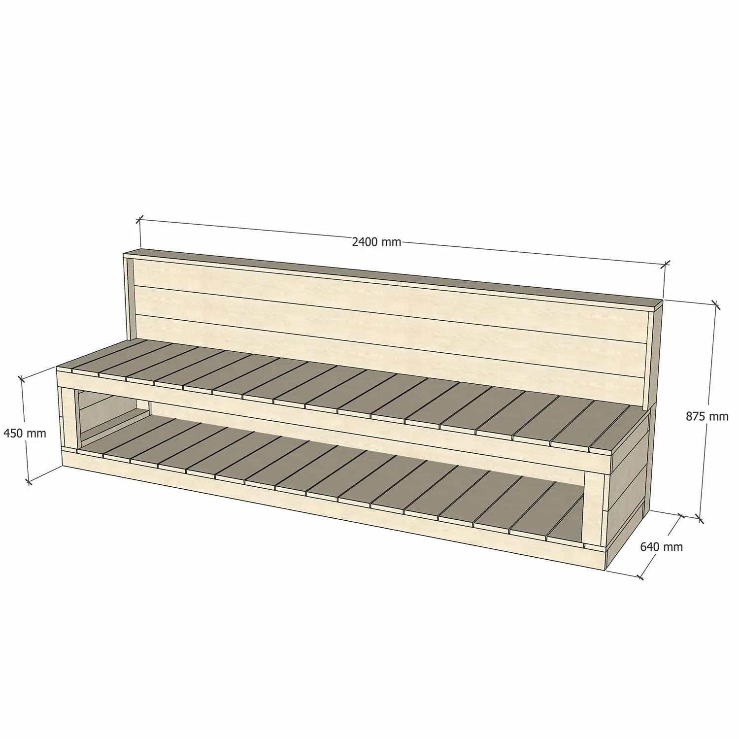 Kids' Wooden Workbenches - Best suited undercover