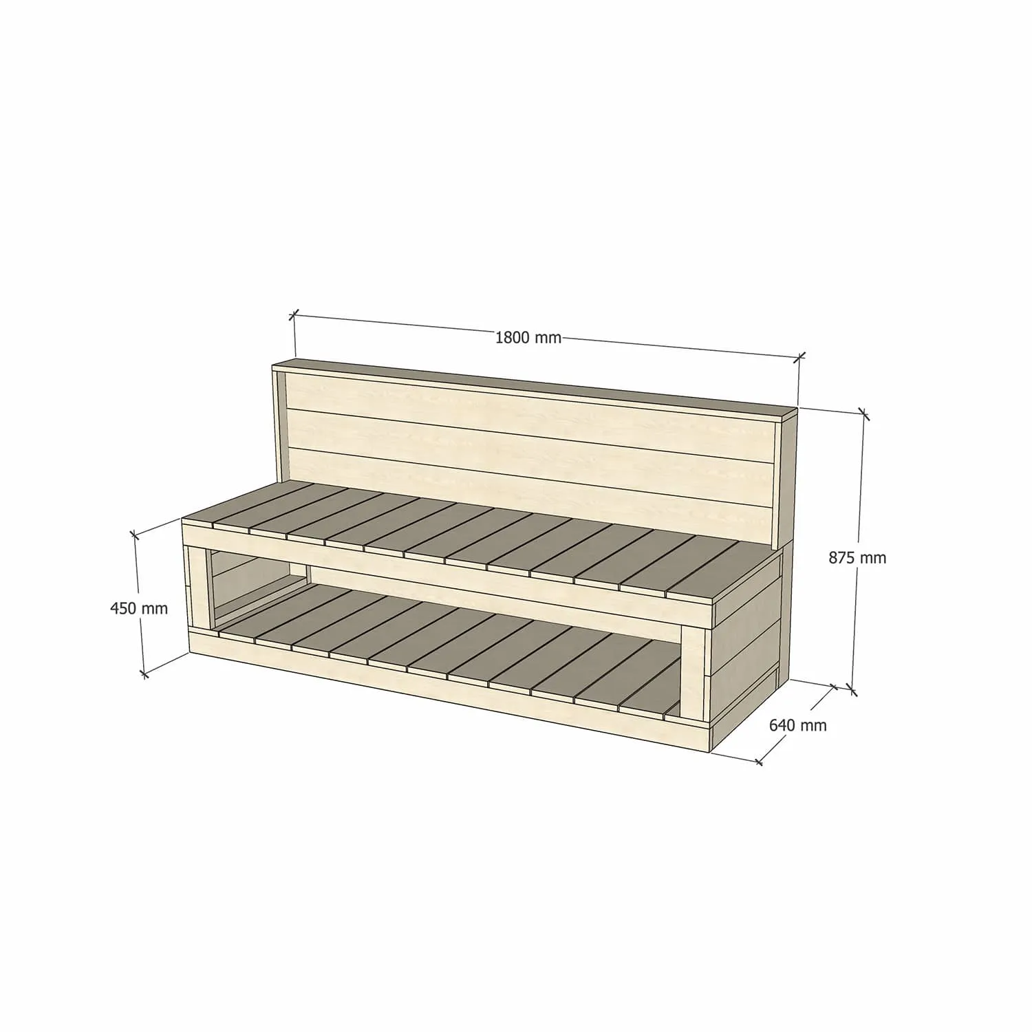 Kids' Wooden Workbenches - Best suited undercover