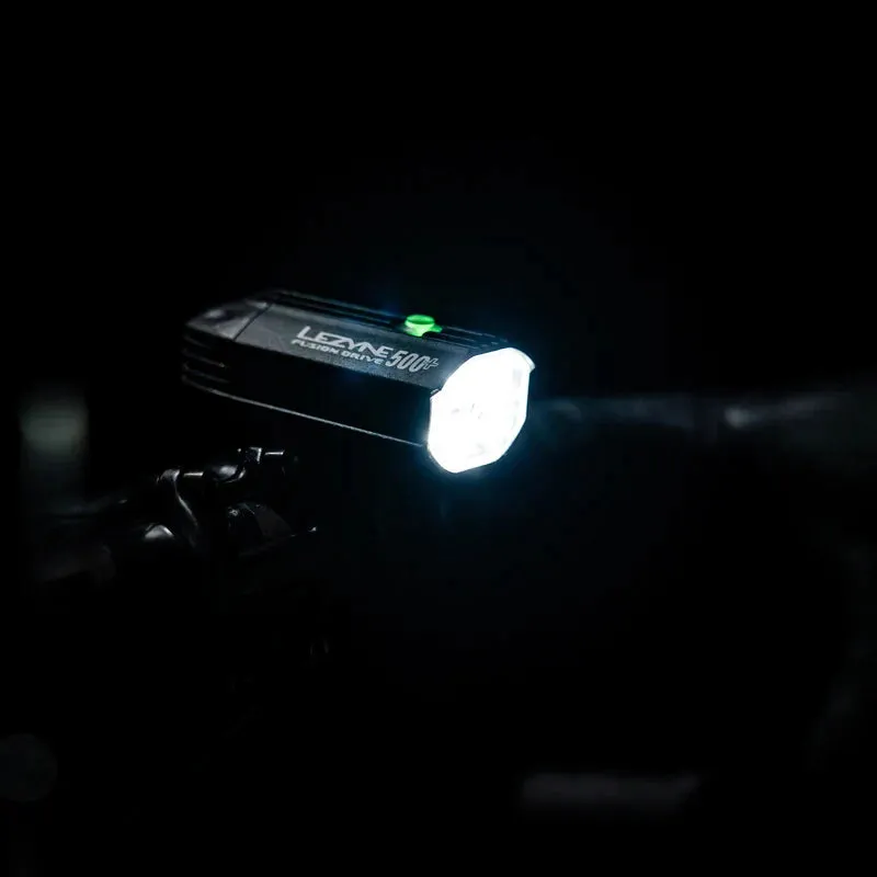 LEZYNE Fusion Drive 500  and KTV Drive Pro  Bicycle Light Pair