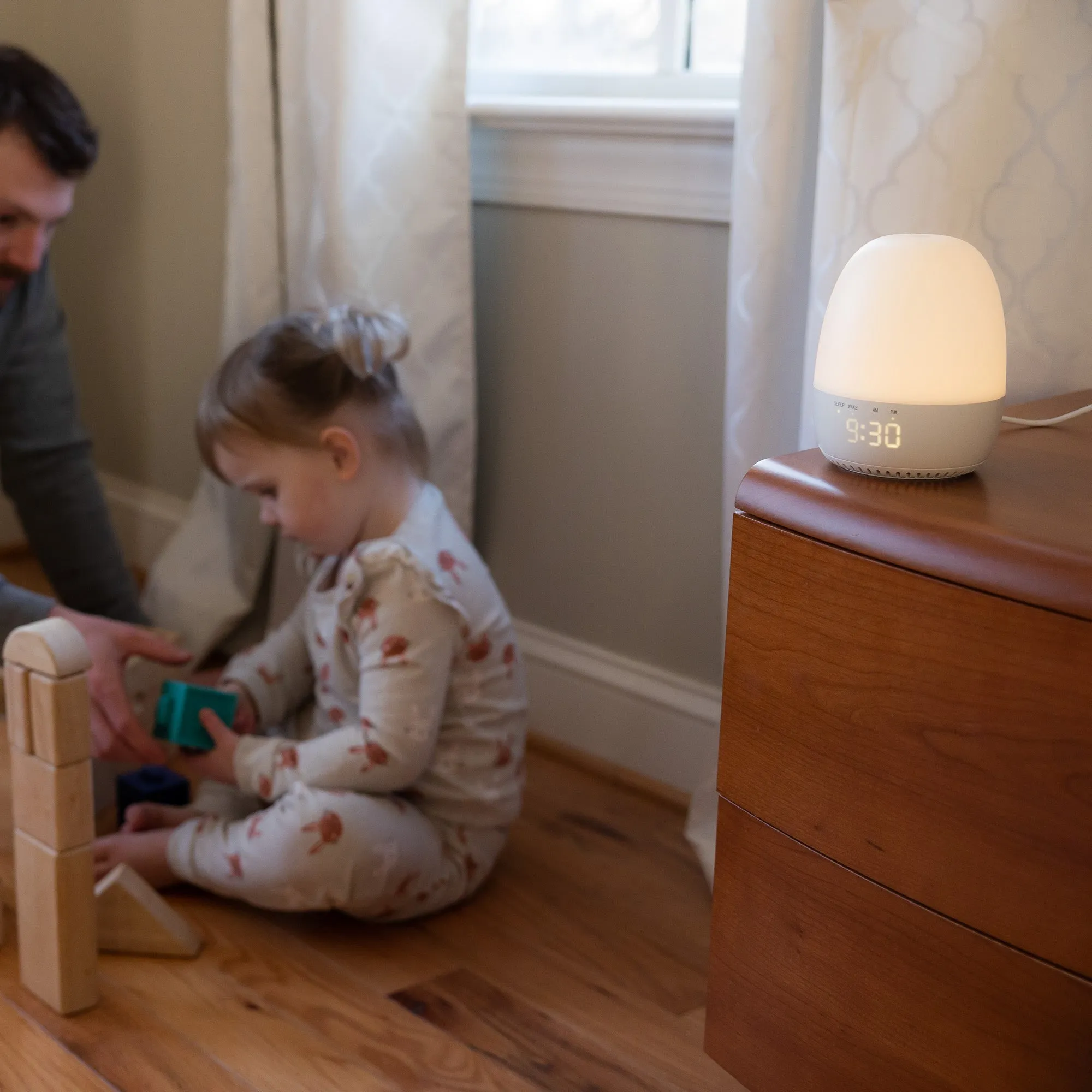Light to Rise Sleep Trainer, Sound Machine, and Night Light