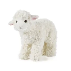Living Nature 17cm White Lamb Soft Toy
