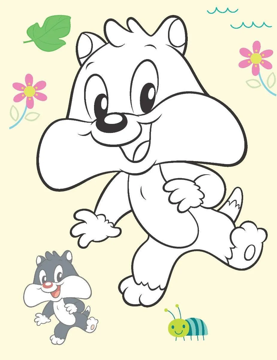 Looney Tunes Copy Colouring Book 2 - A Drawing & Activity Book for Kids Ages 2  (English)