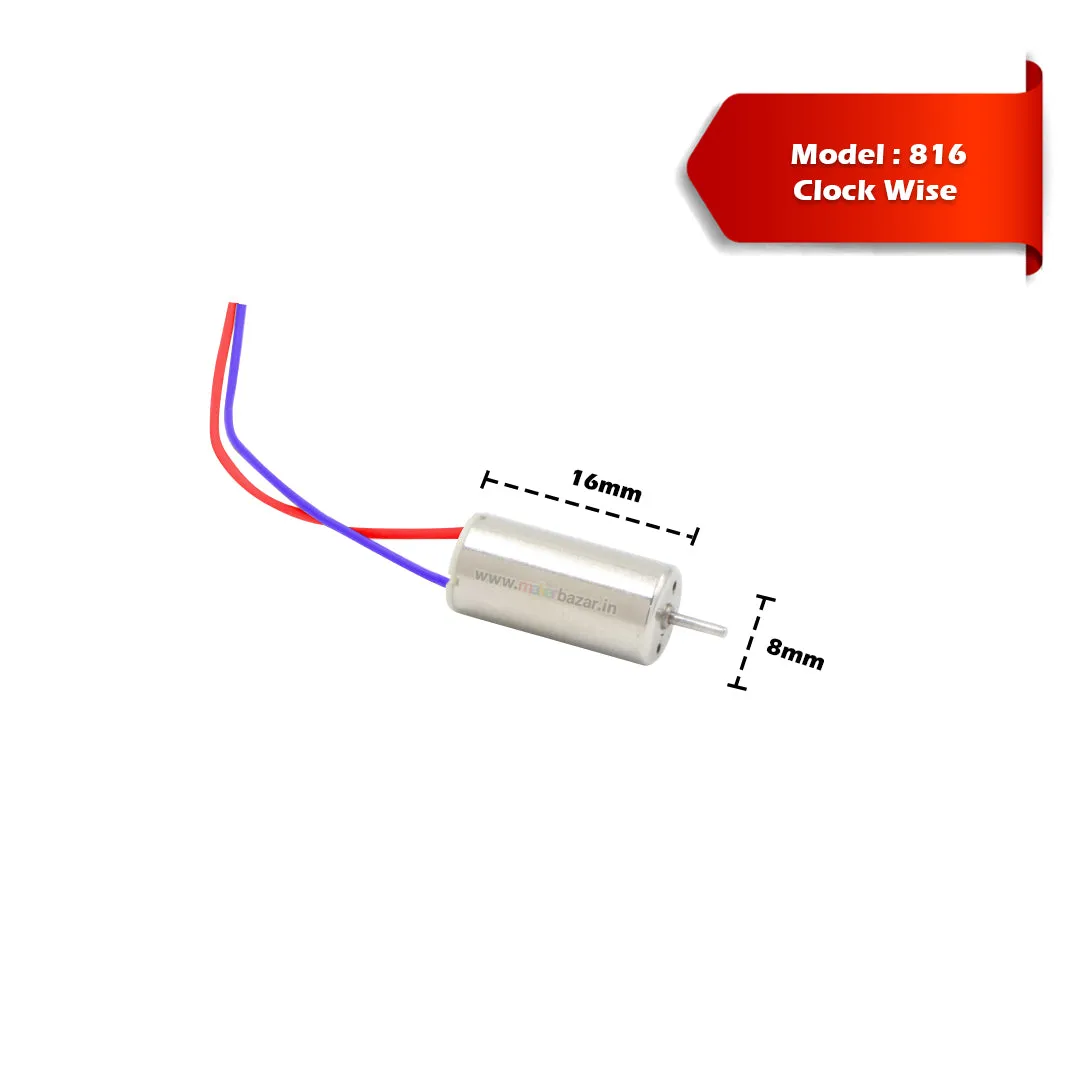 (Low Cost) Magnetic Micro Coreless Motor for Drones/Quadcopters/RC