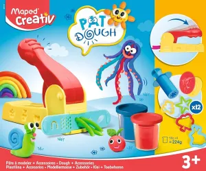Maped Creative Modeling Dough 4 Colors Set