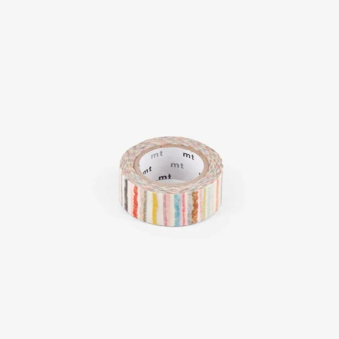 MT for kids MT01KID019 Crayon Line Masking Tape Japanese Washi Washi Tape Pocket Tape Decorative Tape