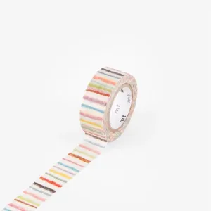 MT for kids MT01KID019 Crayon Line Masking Tape Japanese Washi Washi Tape Pocket Tape Decorative Tape