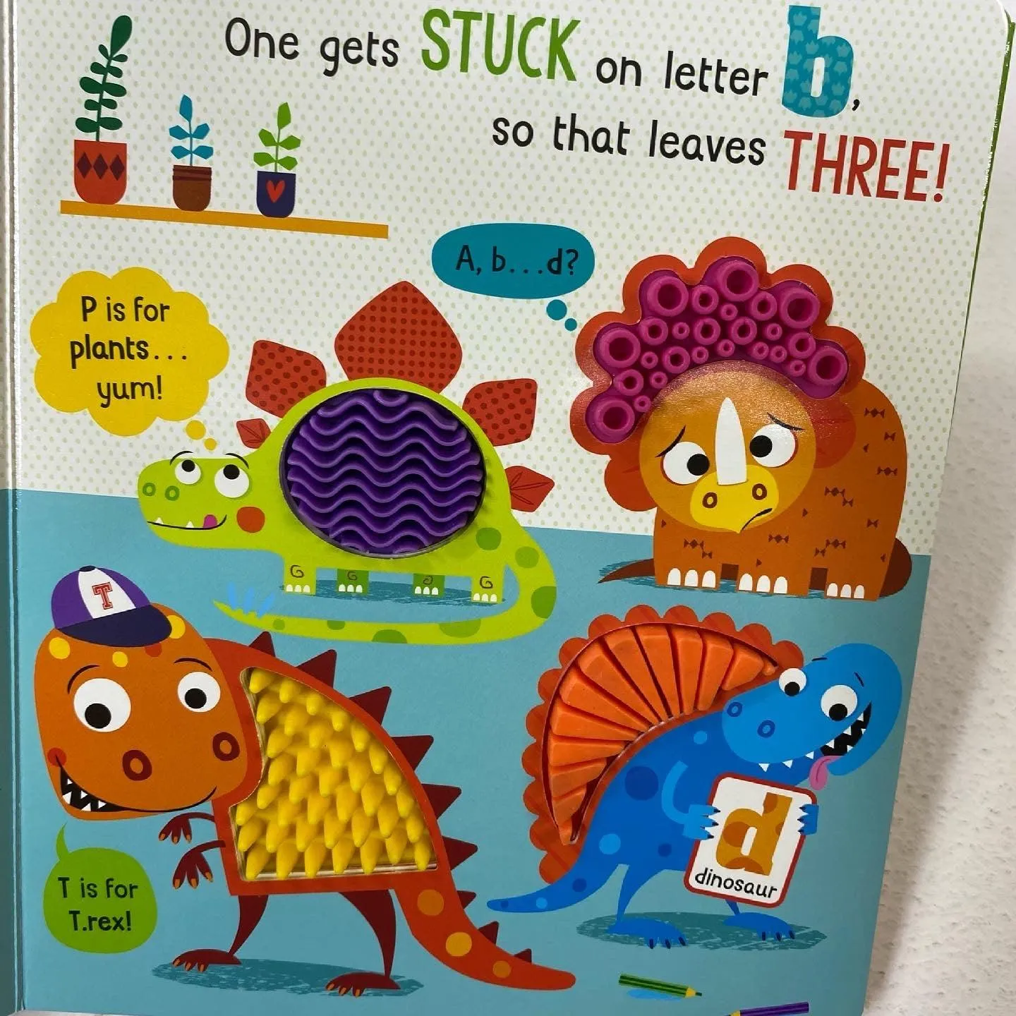 Never Touch the Dinosaur - Counting Board Book