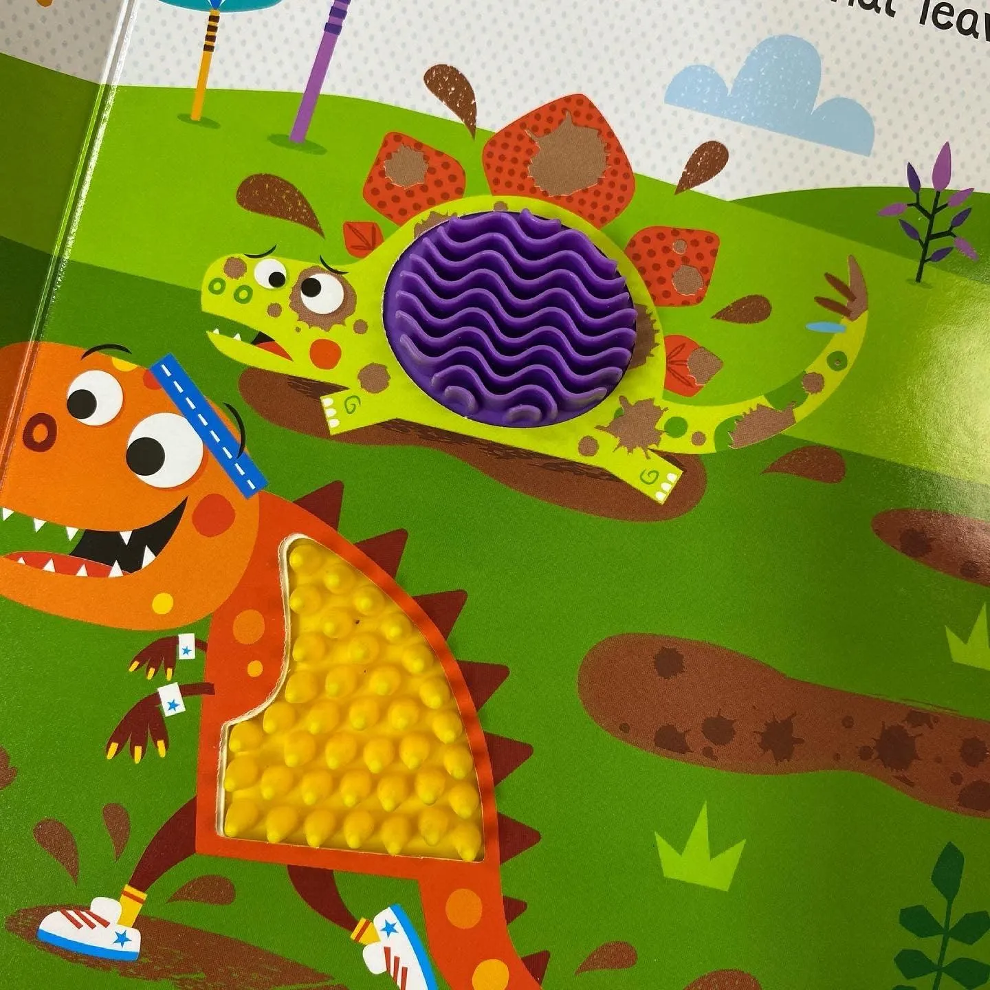 Never Touch the Dinosaur - Counting Board Book