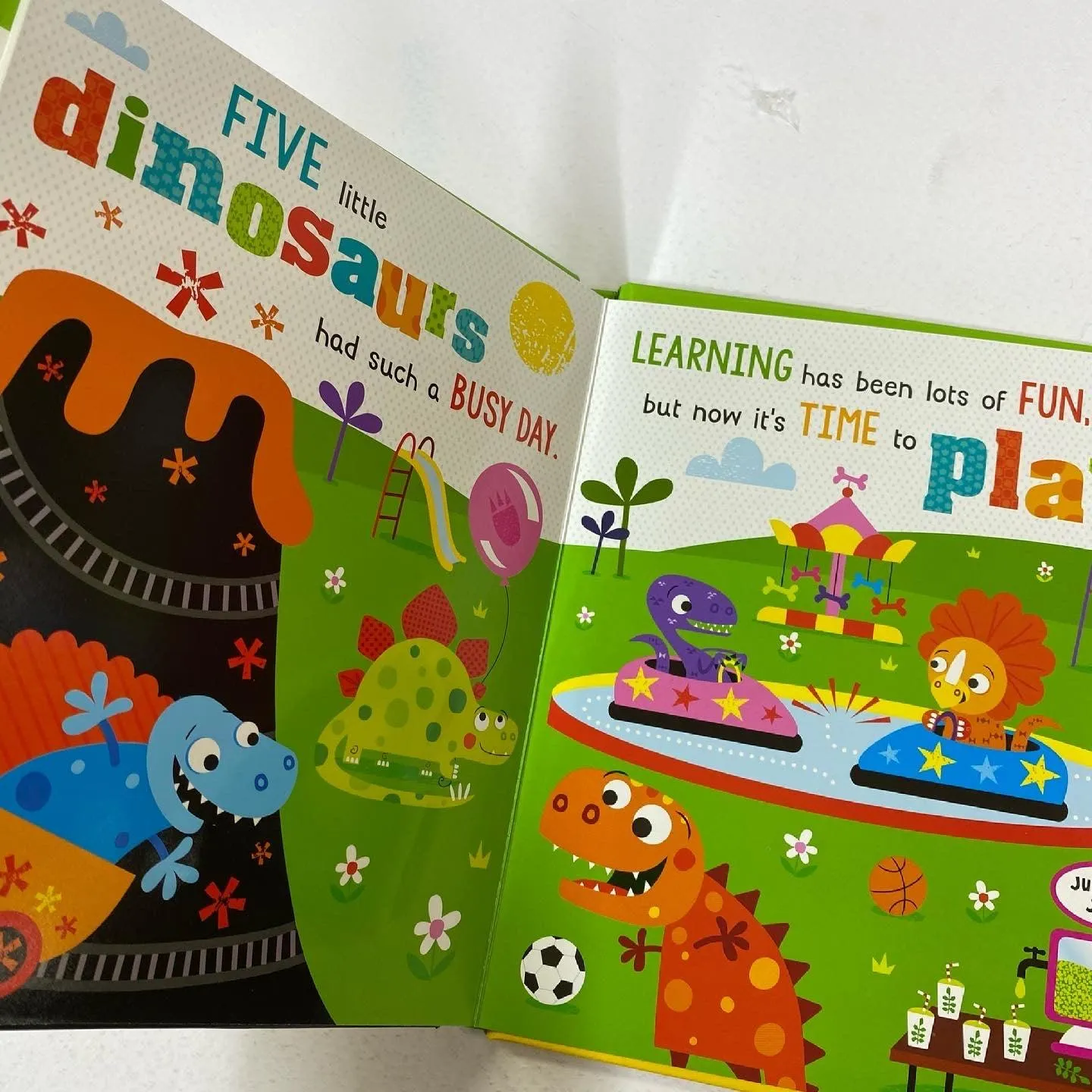 Never Touch the Dinosaur - Counting Board Book