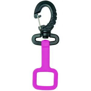 Open Box Innovative Scuba Concepts Rubber Octo-Holder With Clip (Pink)
