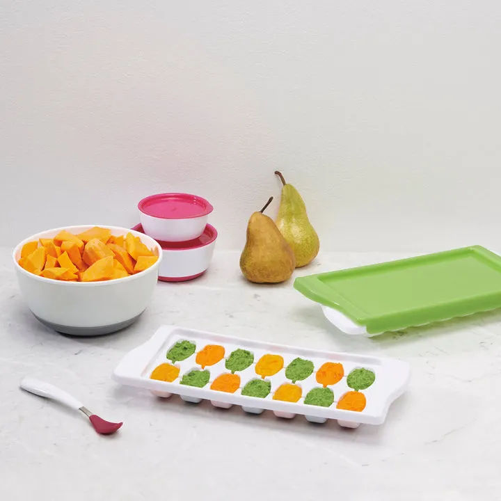 OXO Tot On-The-Go Feeding Spoon - Blossom