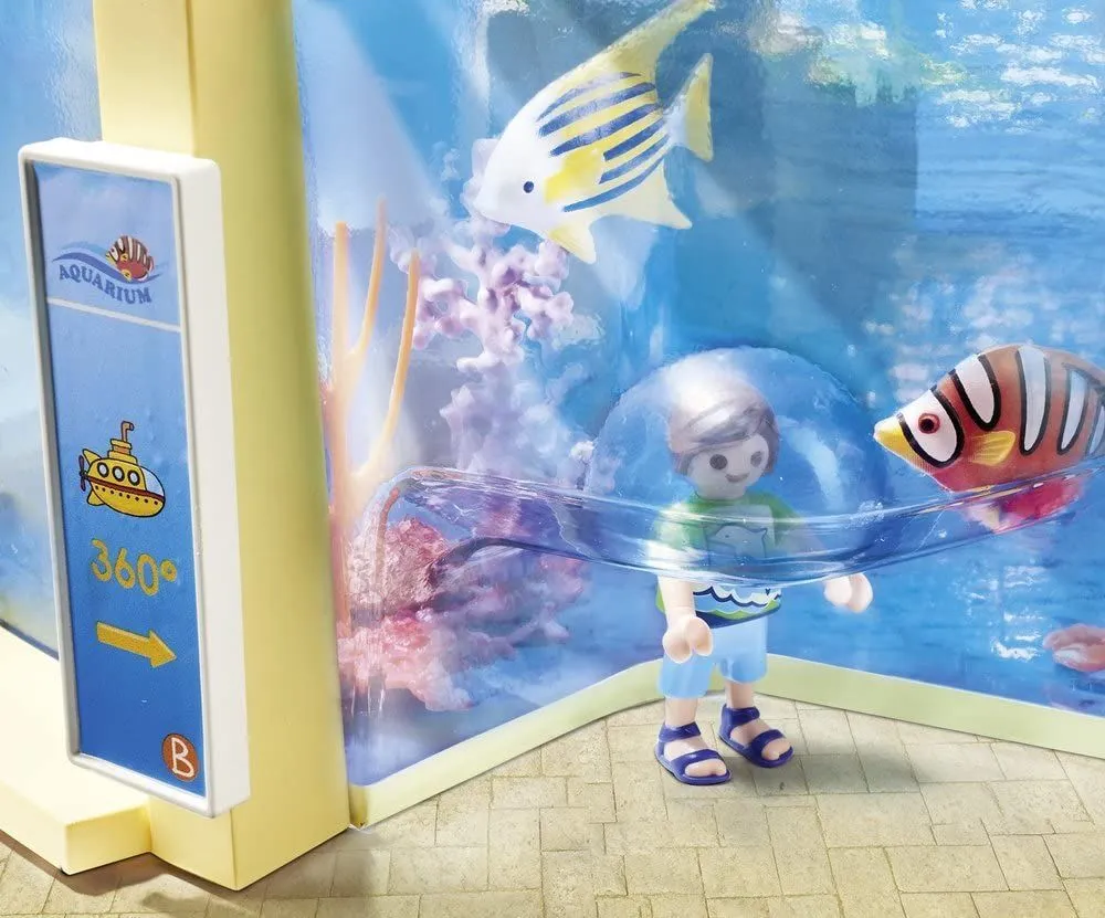 Playmobil Family Fun Aquarium Building Set