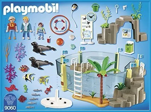 Playmobil Family Fun Aquarium Building Set