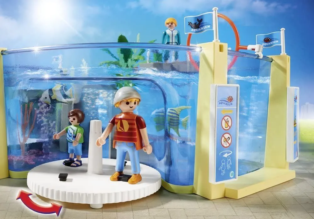 Playmobil Family Fun Aquarium Building Set