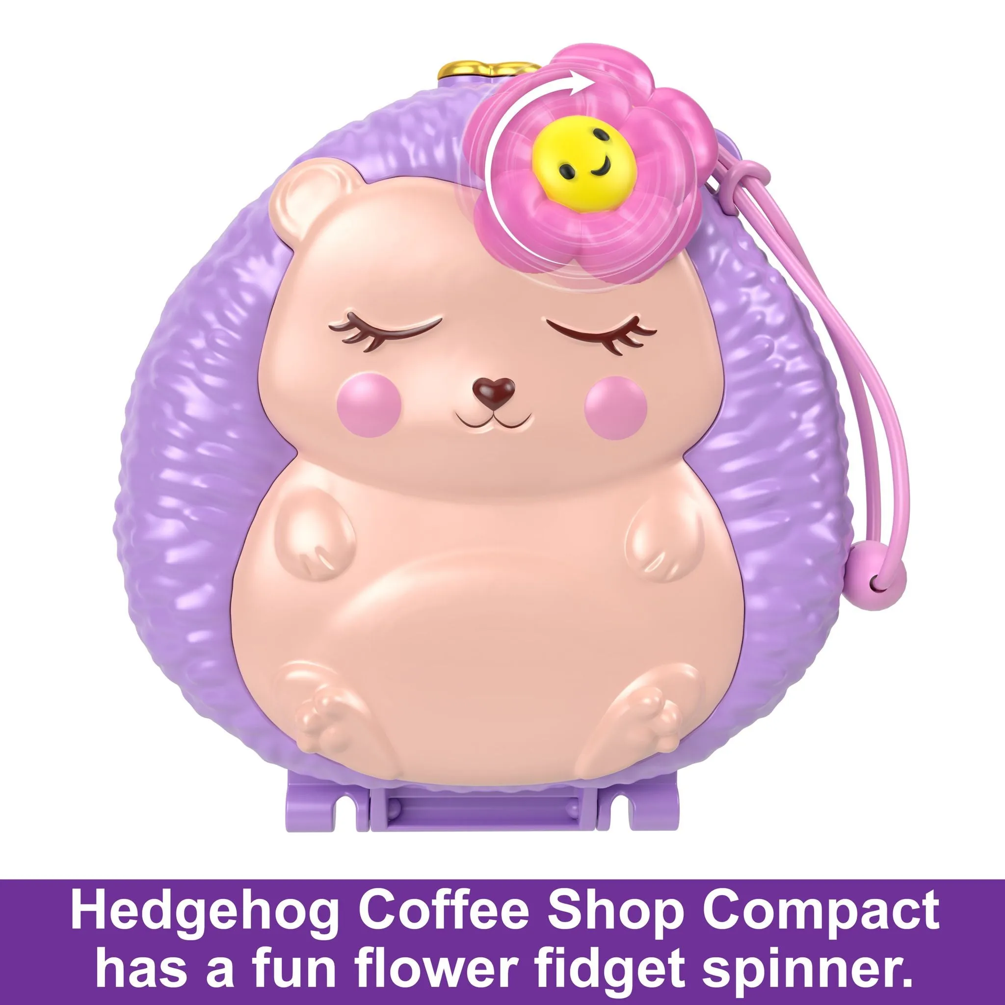 Polly Pocket Big Pocket World Hedgehog Coffee Shop Compact