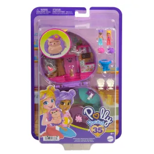 Polly Pocket Big Pocket World Hedgehog Coffee Shop Compact