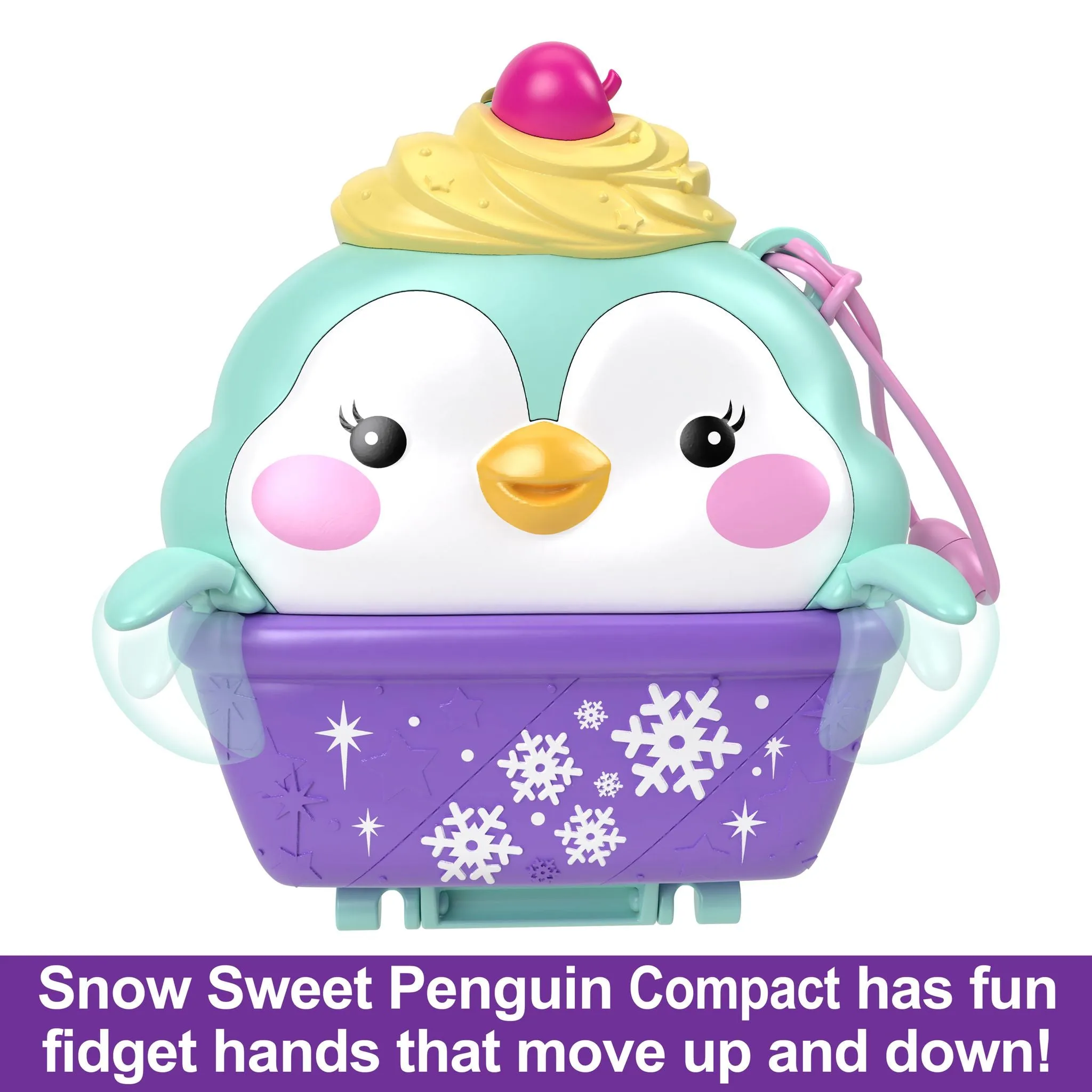 Polly Pocket Big Pocket World Snow Sweet Penguin Compact