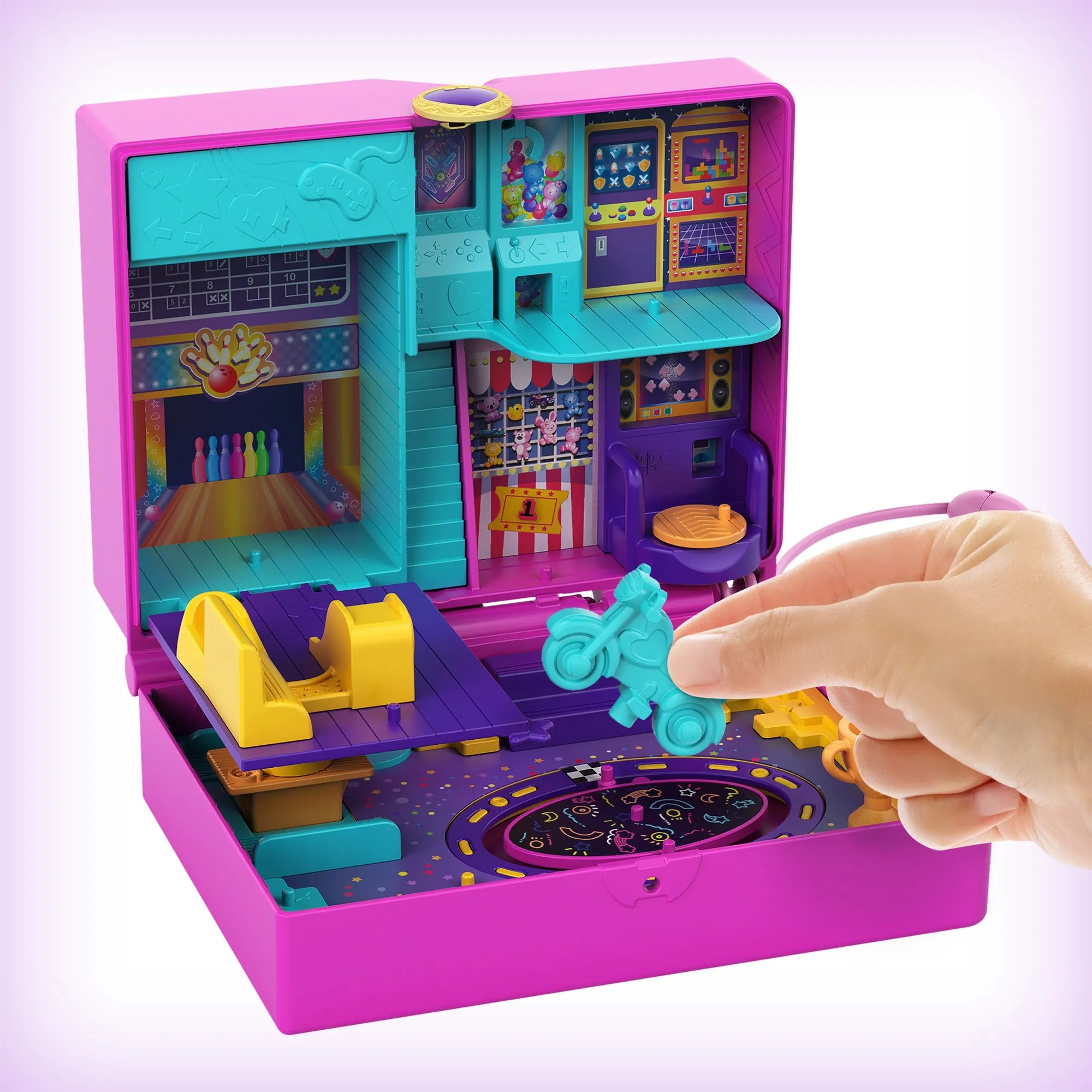 Polly Pocket Race & Rock Arcade Compact