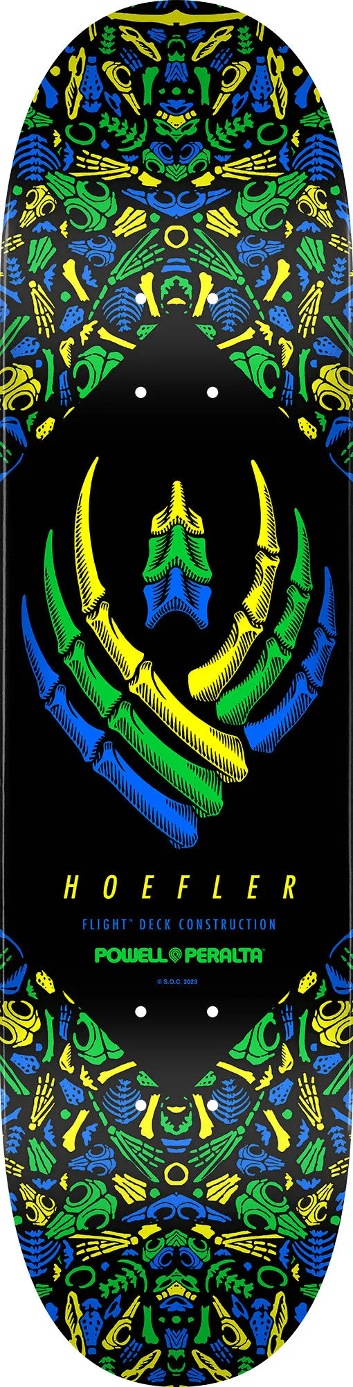 Powell Peralta - Kelvin Hoefler Bones Flight 247 8.0 Skateboard Deck