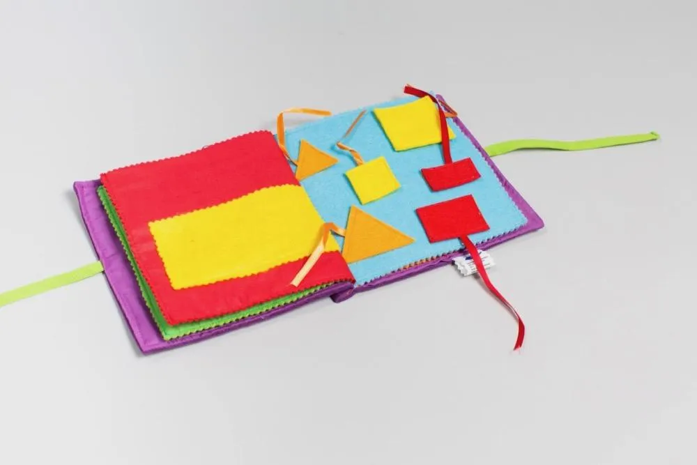 Quiet Activity Book - Montessori-Inspired Toy for Cognitive Growth