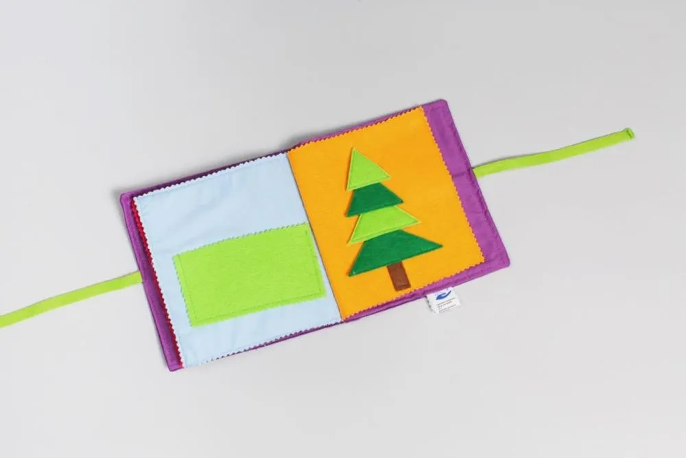 Quiet Activity Book - Montessori-Inspired Toy for Cognitive Growth
