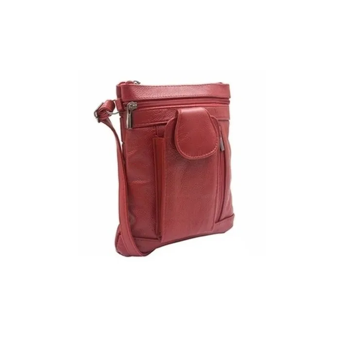 "On-the-Go" Soft Leather Crossbody Bag - 7 Styles