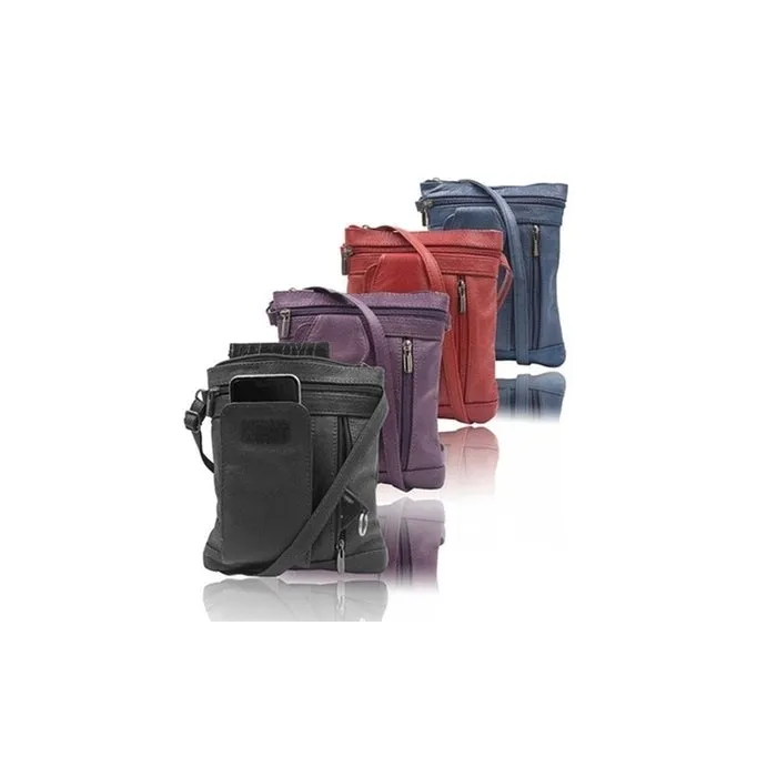 "On-the-Go" Soft Leather Crossbody Bag - 7 Styles