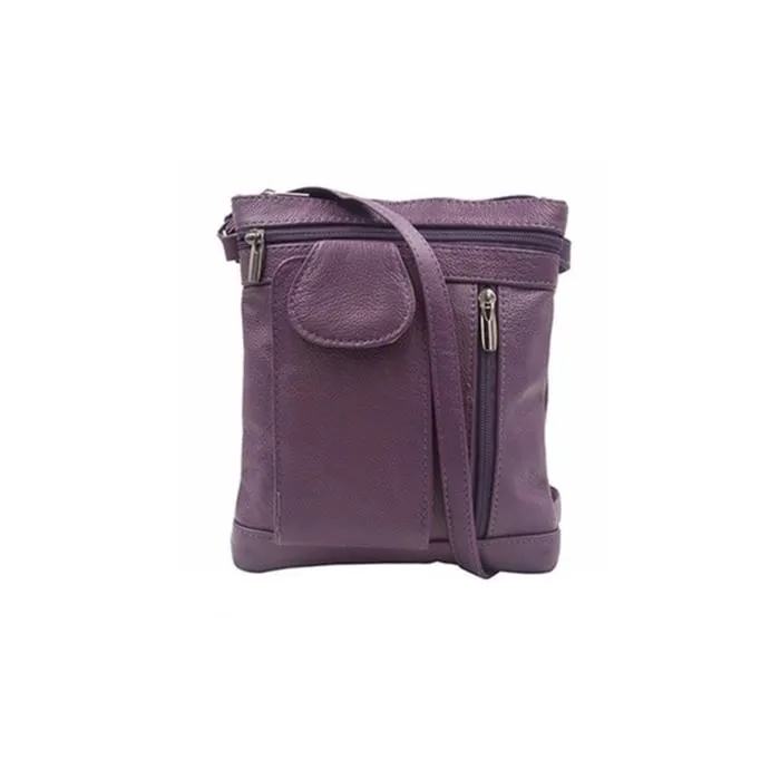 "On-the-Go" Soft Leather Crossbody Bag - 7 Styles
