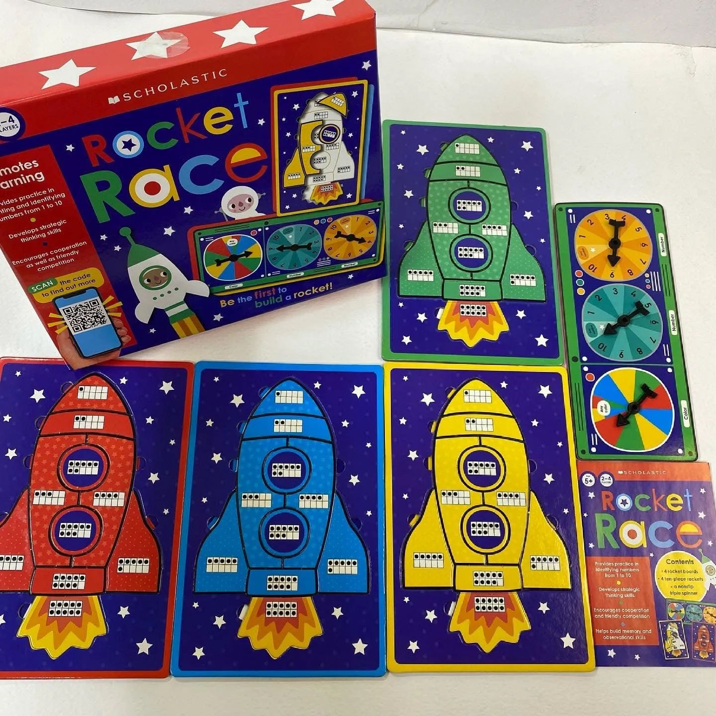 Rocket Race-Scholastic Early Learners Learning Games