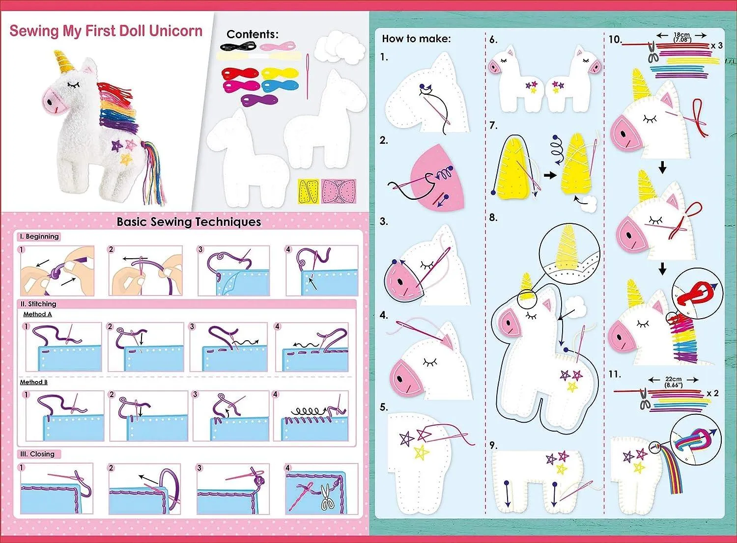 Sewing My First Doll - Unicorn Kit