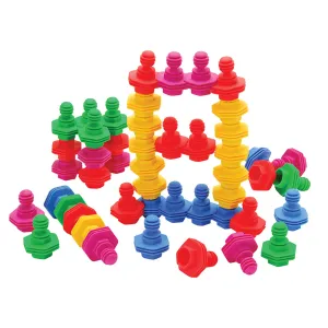 Snap & Pop Flexi Beads 60-Piece Set | Colorful, Versatile, and Educational