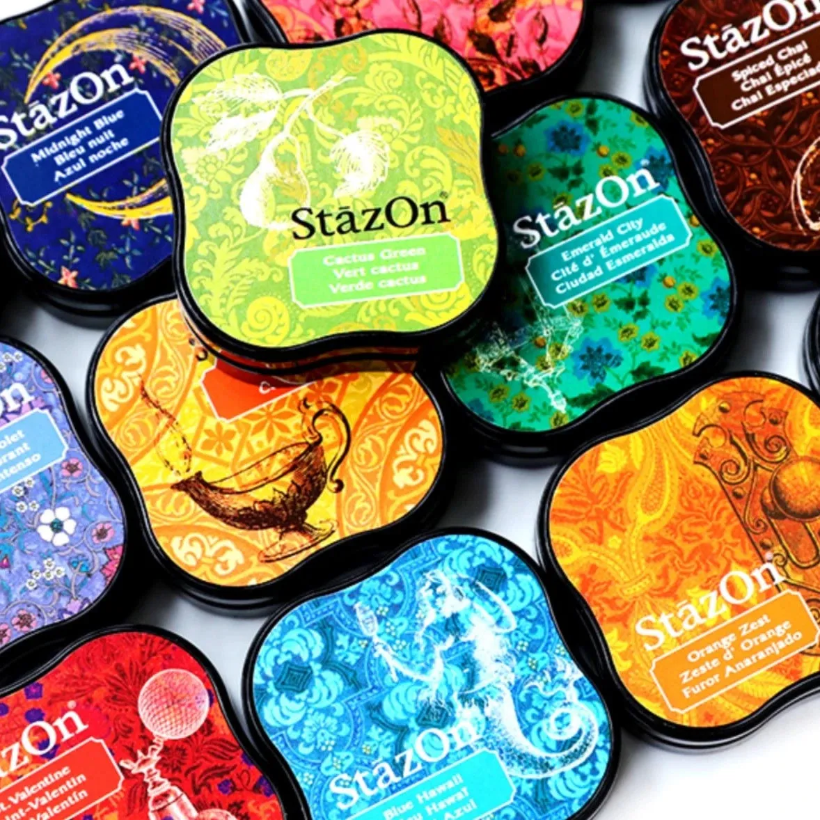Stazon Cat Oil Stamps