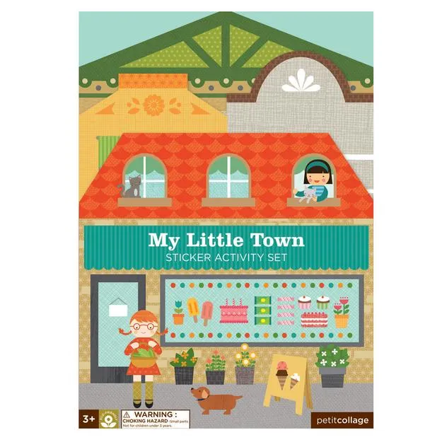 Sticker Activity Set - My Little Town