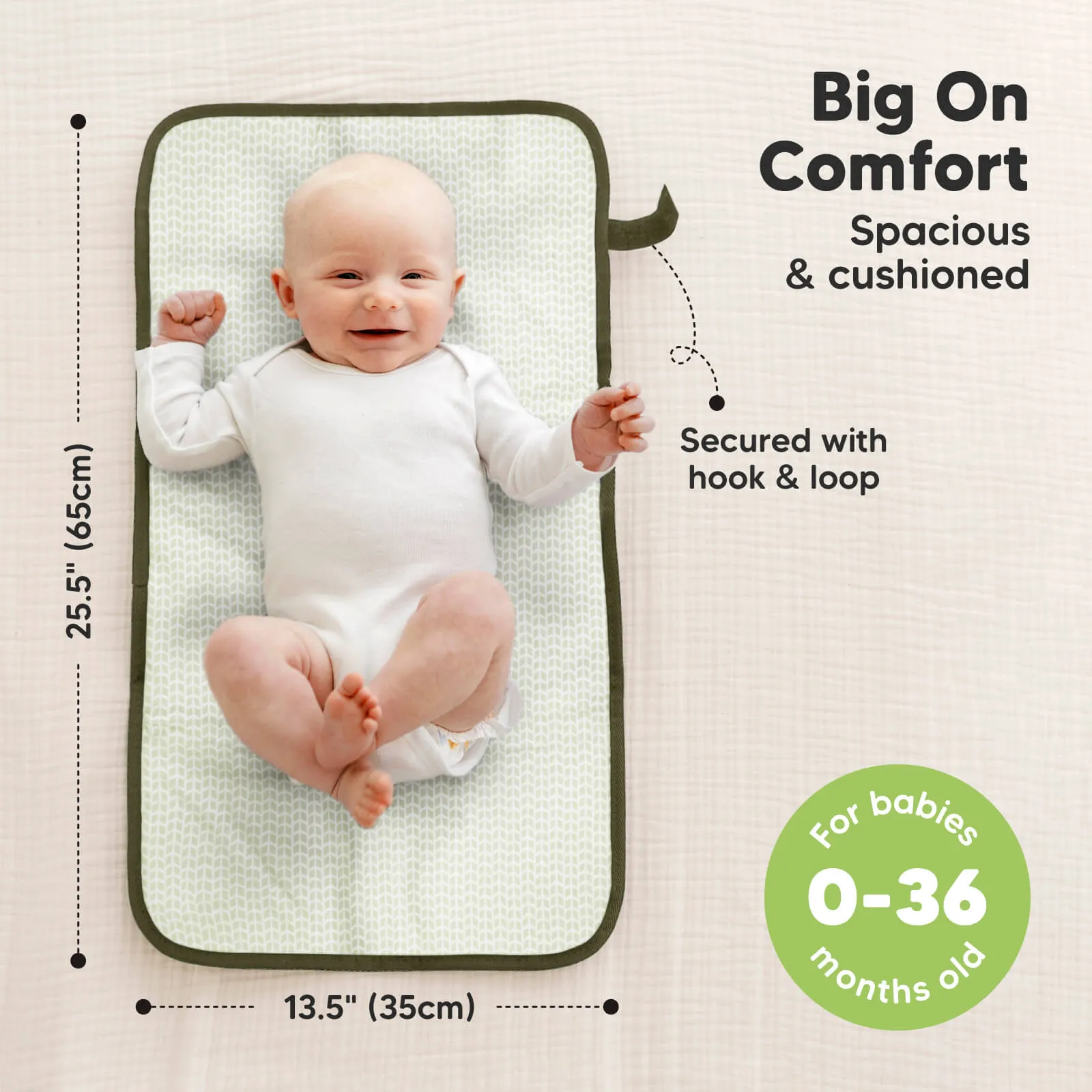 Swift Diaper Changing Pad (Dark Olive)