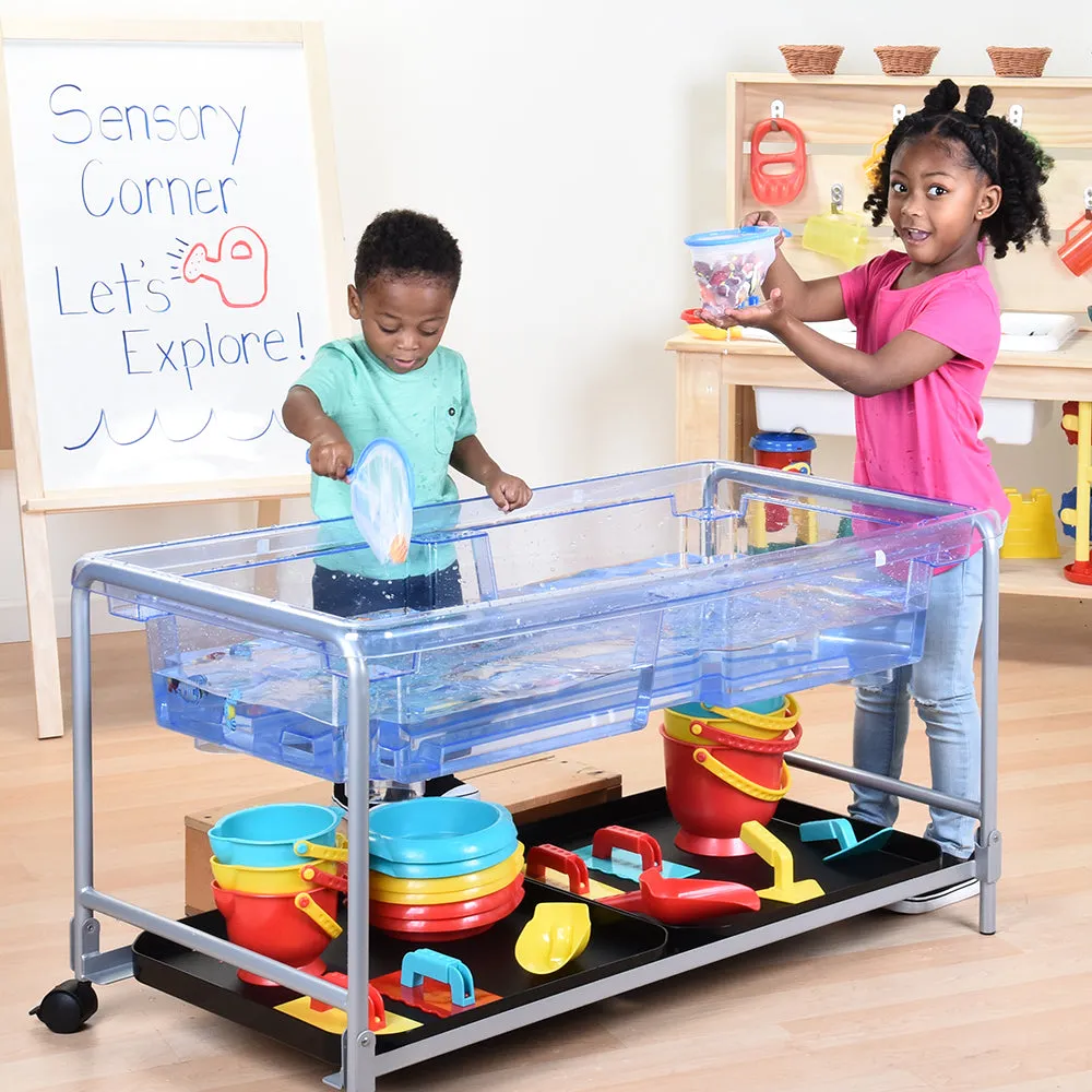 Toddler Clear-View Sand and Water Tray Table