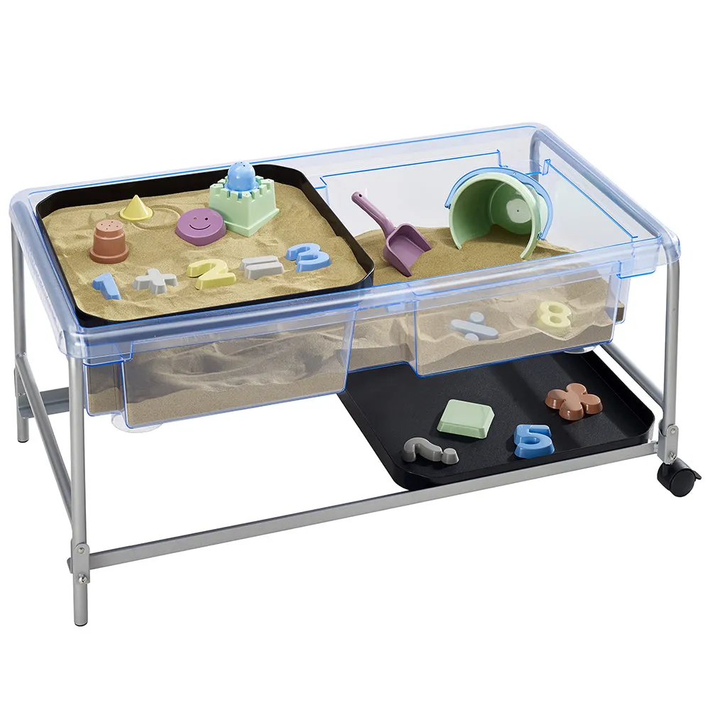 Toddler Clear-View Sand and Water Tray Table