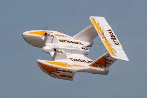 Tribus 250 Electric Powered RTF Amphibious Aircraft; Orange