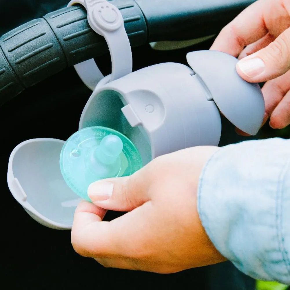 UBBI On-The-Go Silicone Pacifier Holder