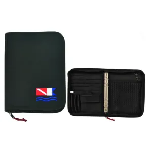 Used Innovative Scuba Concepts 6-Ring Black Binder Dive Flag