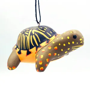 Western Box Turtle Balsa Ornament