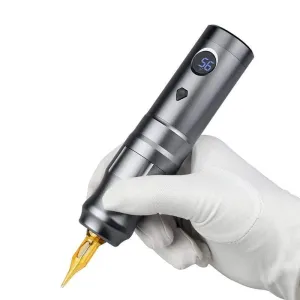 Wireless Tattoo Pen Machine Japanese Coreless Motor 2 Battery Pack Tattoo Supplies