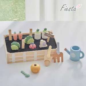 Wooden Play Vegetable Farm Set: Nature-Inspired Creativity for Kids
