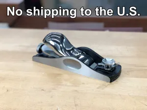 WoodRiver Block Plane Low Angle with Preparation Service