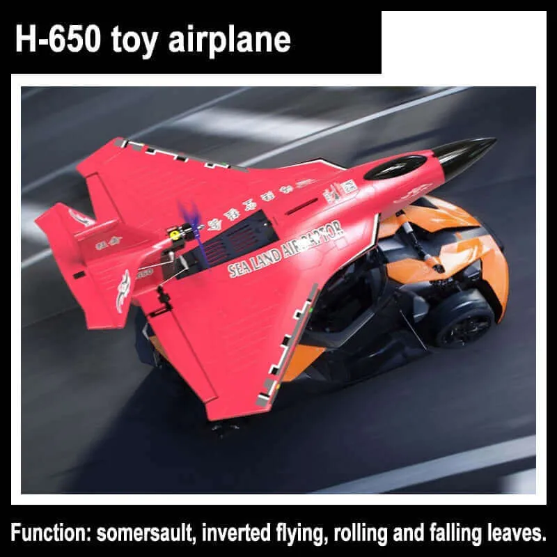 XiaXiu H650 Raptor Tri-Mode RC Aircraft - Versatile Remote Control Plane with 1000m Range, Capable of Land, Water, and Air Operation - Fixed Wing Model